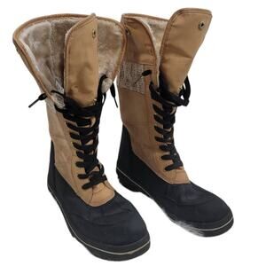 Madden Girl Crystal Faux Fur Winter Women's Boots 8.5